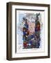 Making The Best Of Our Neighborhood-Ric Stultz-Framed Premium Giclee Print