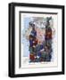 Making The Best Of Our Neighborhood-Ric Stultz-Framed Premium Giclee Print