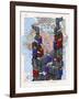 Making The Best Of Our Neighborhood-Ric Stultz-Framed Giclee Print