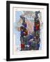 Making The Best Of Our Neighborhood-Ric Stultz-Framed Giclee Print