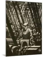 Making the Engine, 1917-Christopher Richard Wynne Nevinson-Mounted Giclee Print