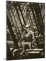 Making the Engine, 1917-Christopher Richard Wynne Nevinson-Mounted Giclee Print