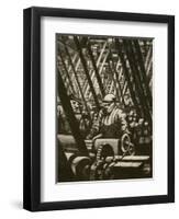 Making the Engine, 1917-Christopher Richard Wynne Nevinson-Framed Giclee Print