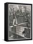 Making Their Captives Walk the Plank is a Favourite Pastime of Pirates-Alfred Pearse-Framed Stretched Canvas