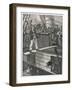 Making Their Captives Walk the Plank is a Favourite Pastime of Pirates-Alfred Pearse-Framed Art Print