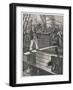 Making Their Captives Walk the Plank is a Favourite Pastime of Pirates-Alfred Pearse-Framed Art Print