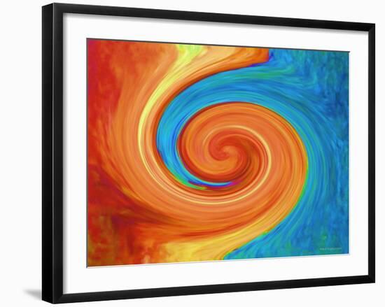 Making Waves II-Herb Dickinson-Framed Photographic Print