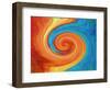 Making Waves II-Herb Dickinson-Framed Photographic Print