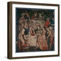 Making Wine-null-Framed Giclee Print