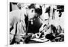 Making Wooden Shoe Soles, German-Occupied Paris, February 1941-null-Framed Giclee Print