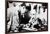 Making Wooden Shoe Soles, German-Occupied Paris, February 1941-null-Framed Giclee Print