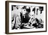 Making Wooden Shoe Soles, German-Occupied Paris, February 1941-null-Framed Giclee Print