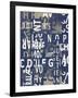 Making Words 1-Sara Abbott-Framed Art Print