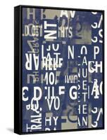 Making Words 1-Sara Abbott-Framed Stretched Canvas