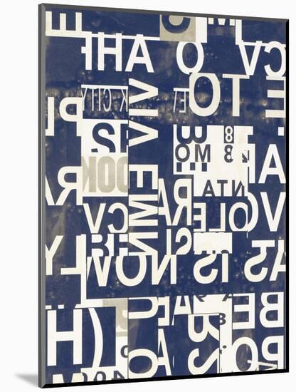 Making Words 2-Sara Abbott-Mounted Art Print