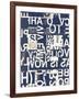 Making Words 2-Sara Abbott-Framed Art Print