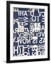 Making Words 2-Sara Abbott-Framed Art Print