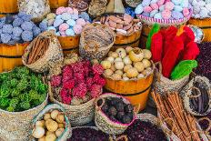 Spices and Herbs on Market-Mako-studio-Photographic Print