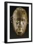Makonde Mask of Oval Form with Open Mouth-null-Framed Giclee Print