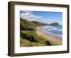 Makorori Beach near Gisborne, Eastland, New Zealand-David Wall-Framed Photographic Print