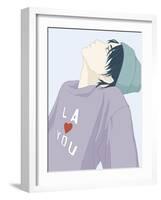 Makoto-Aurora Bell-Framed Giclee Print