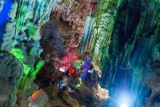 Cavern on Island, Ha_Long Bay, Vietnam-Maks08-Photographic Print