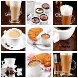 Set Of Coffee Drinks-maksheb-Art Print