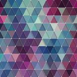 Triangles Background-Maksim Krasnov-Art Print