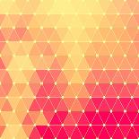 Vector Geometric Background-Maksim Krasnov-Art Print