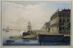 View of the Iimperial Winter Palace, 1818-Maksim Nikiforovich VorobOev-Mounted Giclee Print