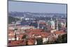 Mala Strana Suburb with Dome and Tower of St. Nicholas Church and Vltava River-Markus-Mounted Photographic Print