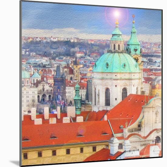 Mala Strana-Tosh-Mounted Art Print