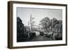 Malacca, Pier, Engraving from Voyage around World across Indian and China Seas-Cyrille Pierre Theodore Laplace-Framed Giclee Print