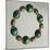 Malachite Bracelet with Gold and Silver Elements. Part of Parure Together with Waist Necklace-Mario Buccellati-Mounted Giclee Print