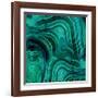 Malachite in Green and Blue-Danielle Carson-Framed Giclee Print