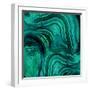 Malachite in Green and Blue-Danielle Carson-Framed Art Print