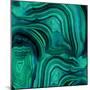 Malachite in Green and Blue-Danielle Carson-Mounted Art Print