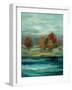 Malachite Lake I-Silvia Vassileva-Framed Art Print