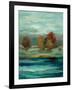 Malachite Lake I-Silvia Vassileva-Framed Art Print