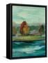 Malachite Lake II-Silvia Vassileva-Framed Stretched Canvas