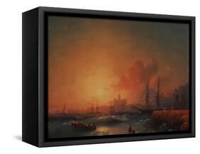 Malaga, 1854-Ivan Konstantinovich Aivazovsky-Framed Stretched Canvas