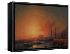 Malaga, 1854-Ivan Konstantinovich Aivazovsky-Framed Stretched Canvas