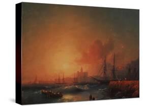 Malaga, 1854-Ivan Konstantinovich Aivazovsky-Stretched Canvas