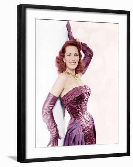 Malaga, (aka Fire Over Africa), Maureen O'Hara, 1954-null-Framed Photo