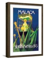 Malaga d'Semana Santa-Schneck-Framed Art Print