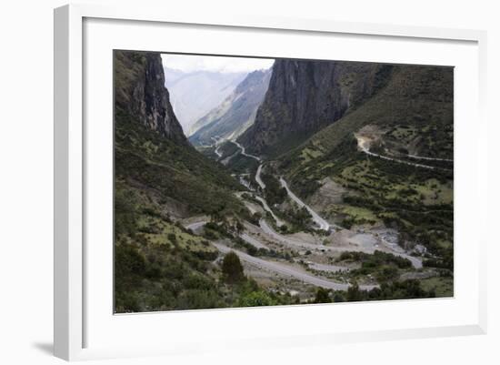 Malaga Pass in the Andes Mountain, Peru, South America-Peter Groenendijk-Framed Photographic Print