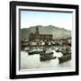 Malaga (Spain), the Port-Leon, Levy et Fils-Framed Photographic Print