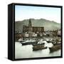 Malaga (Spain), the Port-Leon, Levy et Fils-Framed Stretched Canvas