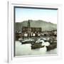 Malaga (Spain), the Port-Leon, Levy et Fils-Framed Photographic Print