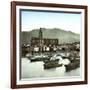 Malaga (Spain), the Port-Leon, Levy et Fils-Framed Photographic Print